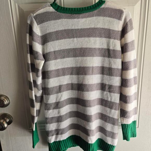 New direction womens Ugly christmas sweater size small Reindeer Holiday - Picture 4 of 7